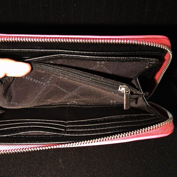 Wristlet, Steve Madden - Zip Around - Pink - Picture 7 of 13
